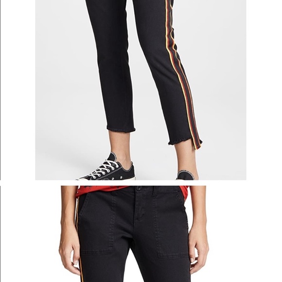 Pam & Gela ribbon embellished white jeans. - Picture 12 of 12